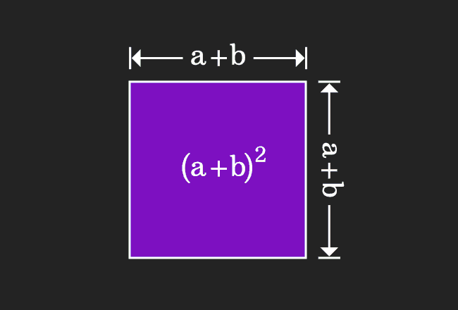 a plus b whole square proof
