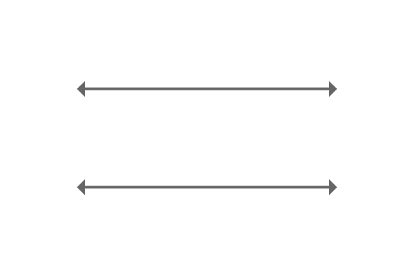 graphical representation of parallel lines