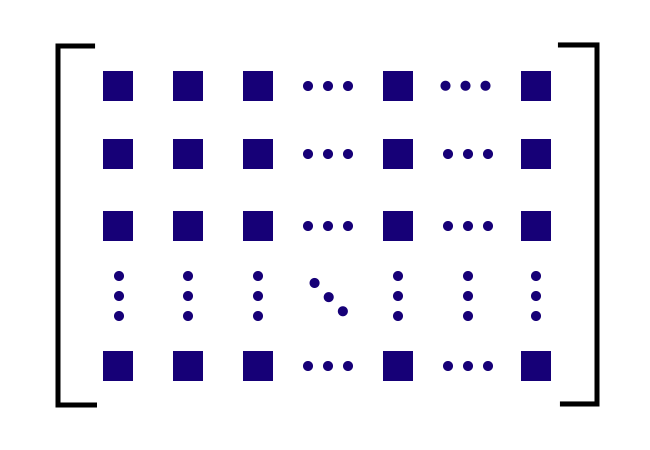 principal diagonal of rectangular matrix