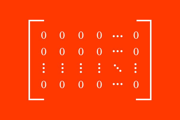 Zero matrix