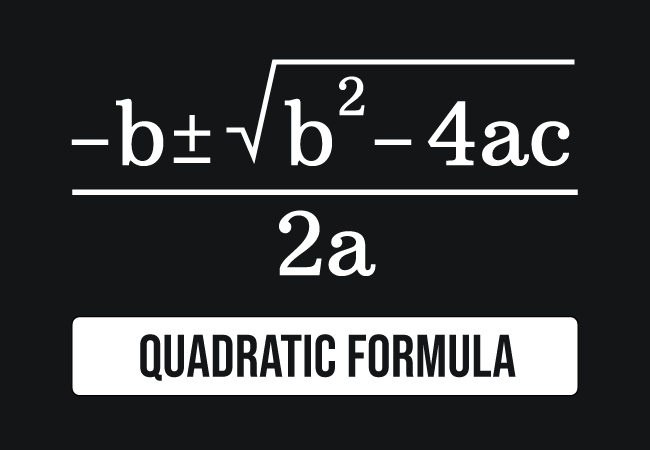 quadratic formula