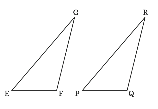 congruence of angles of a triangle