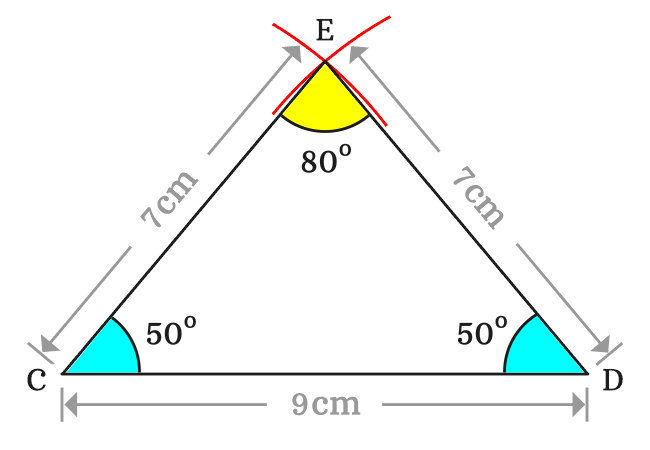 angles of isosceles triangle