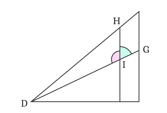 finding angle in straight angle for sin(a-b) formula