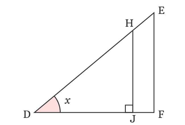 triangle for sin of angle difference formula