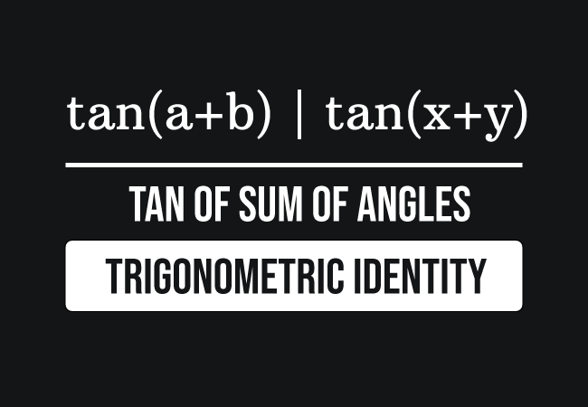 tan angle sum identity