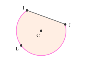 major segment of a circle