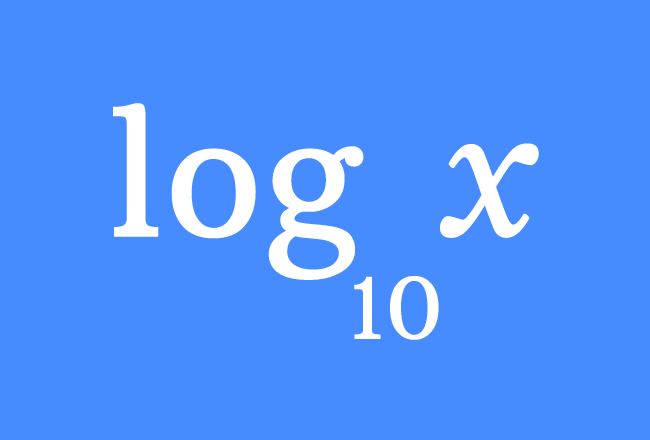 common logarithm