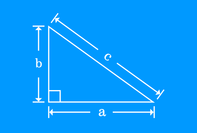 right angled triangle