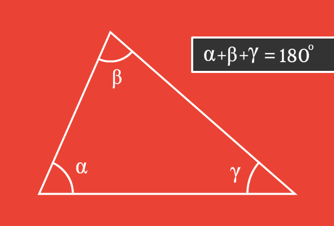 sum of angles in a triangle