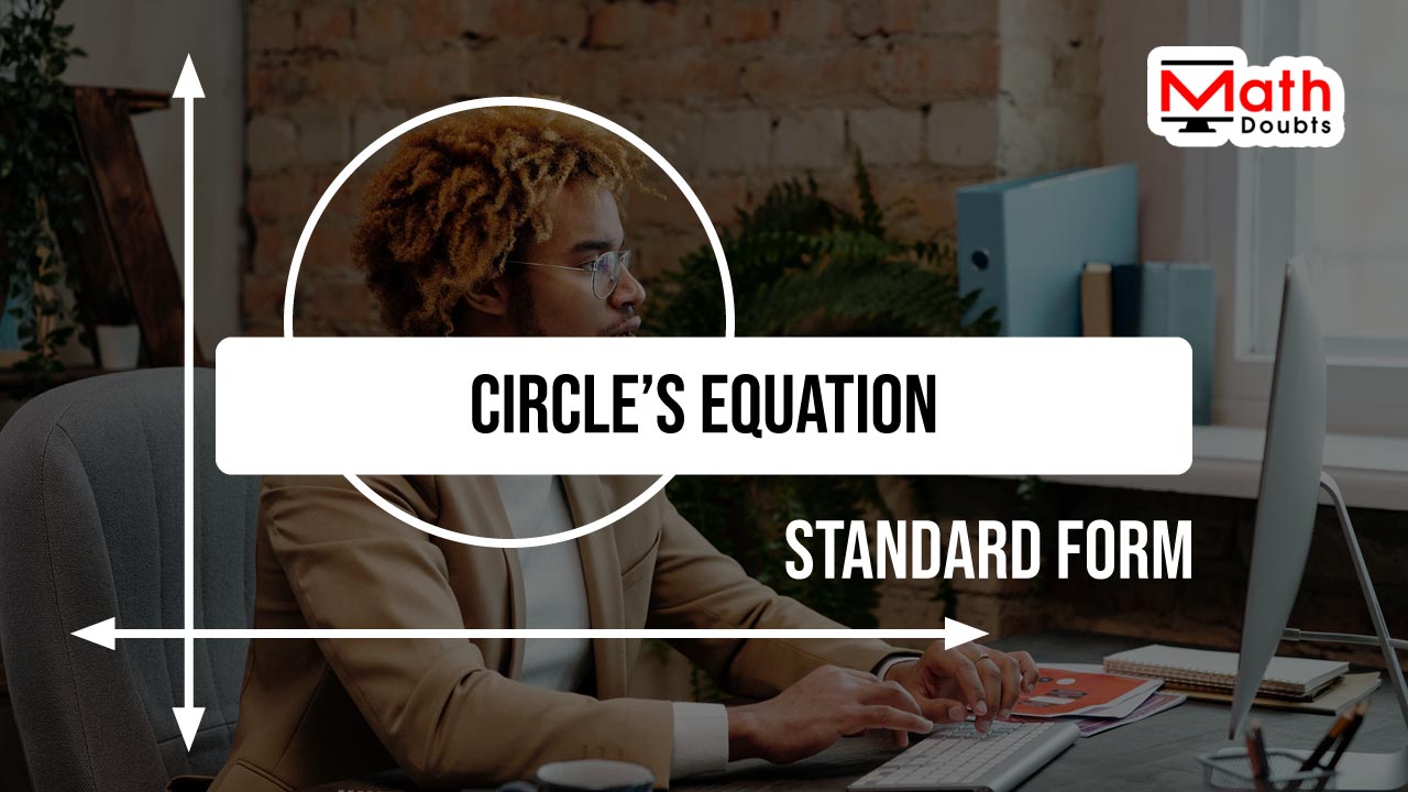 circle equation in standard form
