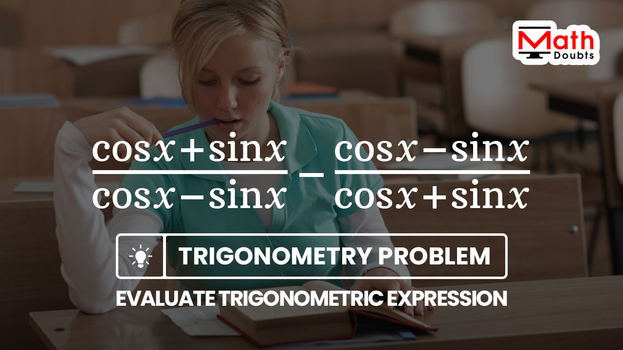 double angle trigonometry problem solution