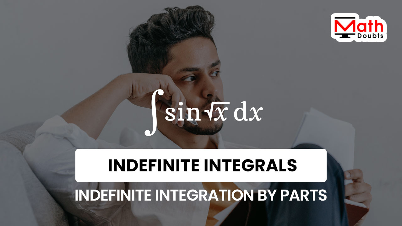 integration by parts question solution