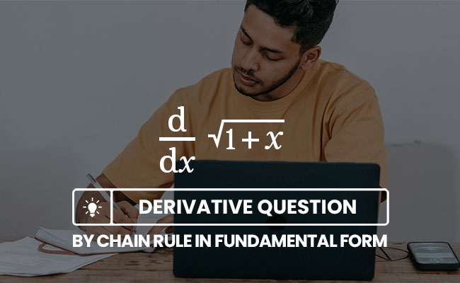 chain rule problem and solution