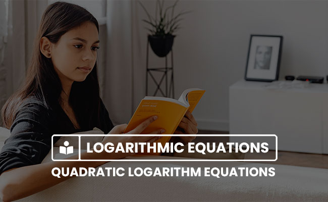 quadratic log equations