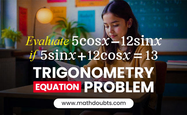 trigonometry problem with solution