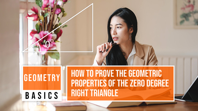 properties of 0 degree right triangle