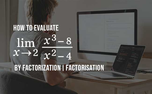 Limit by factorization problem