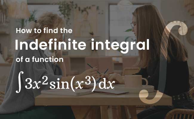 indefinite integral problem and solution