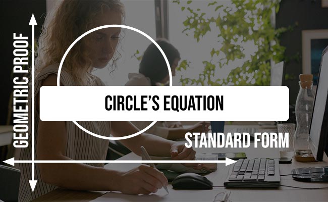 standard equation of a circle proof